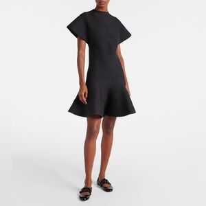 Alaia Wool Circular Ribbed Knit Midi Dress, size 44 (approx US 8/10)